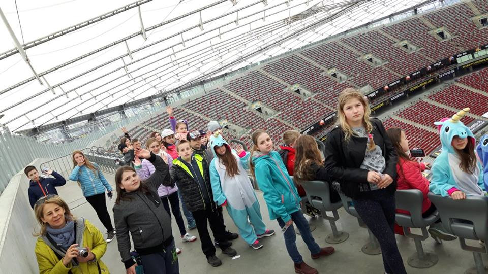 Wycieczka do Warszawy uczniów klasy Va i Vb ze Szkoły Podstawowej nr 4