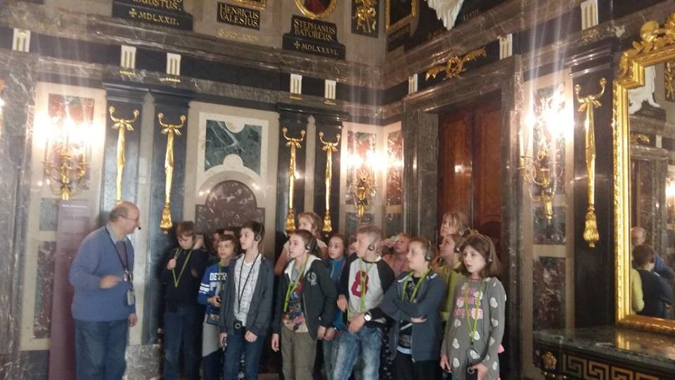 Wycieczka do Warszawy uczniów klasy Va i Vb ze Szkoły Podstawowej nr 4