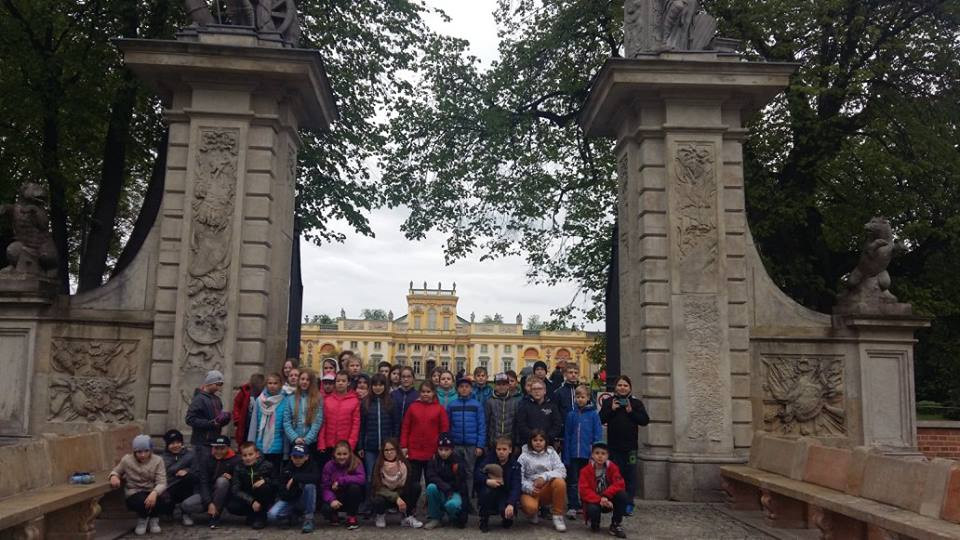 Wycieczka do Warszawy uczniów klasy Va i Vb ze Szkoły Podstawowej nr 4