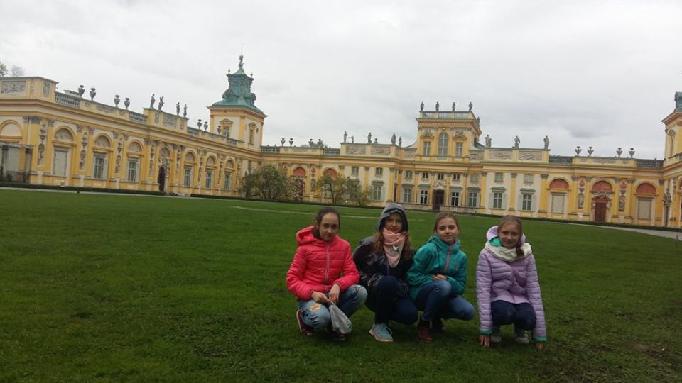 Wycieczka do Warszawy uczniów klasy Va i Vb ze Szkoły Podstawowej nr 4