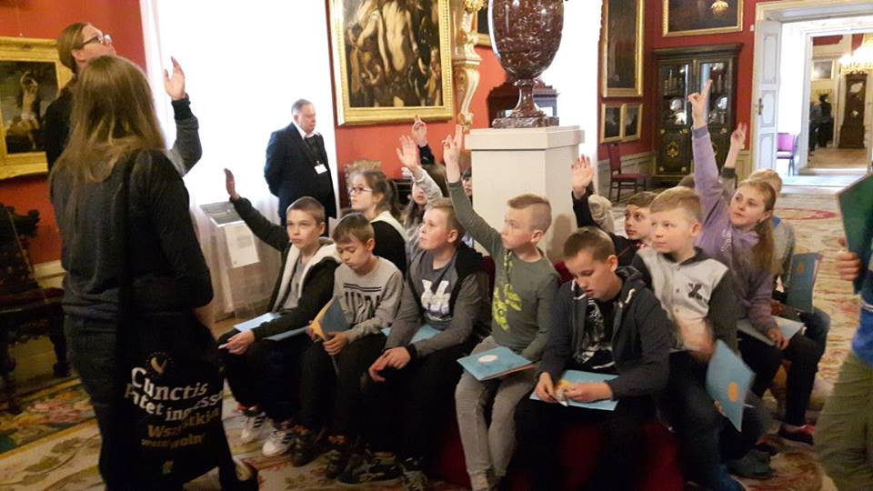 Wycieczka do Warszawy uczniów klasy Va i Vb ze Szkoły Podstawowej nr 4