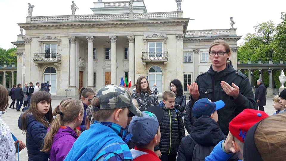 Wycieczka do Warszawy uczniów klasy Va i Vb ze Szkoły Podstawowej nr 4