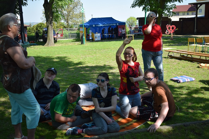 Piknik Integracyjny dla dzieci i młodzieży niepełnosprawnej w Specjalnym Ośrodku Szkolno-Wychowawczym