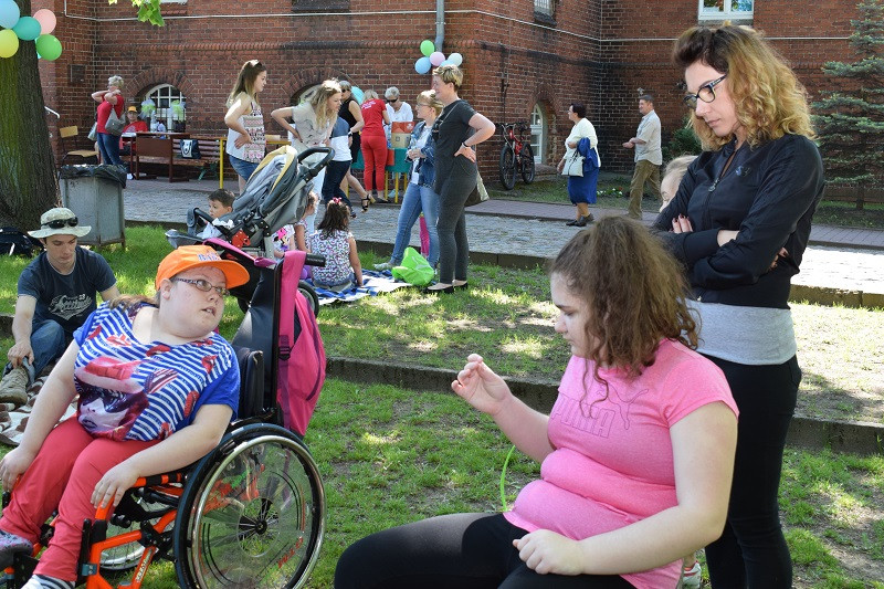 Piknik Integracyjny dla dzieci i młodzieży niepełnosprawnej w Specjalnym Ośrodku Szkolno-Wychowawczym