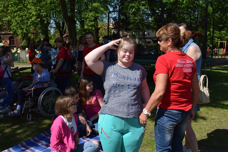 Piknik Integracyjny dla dzieci i młodzieży niepełnosprawnej w Specjalnym Ośrodku Szkolno-Wychowawczym