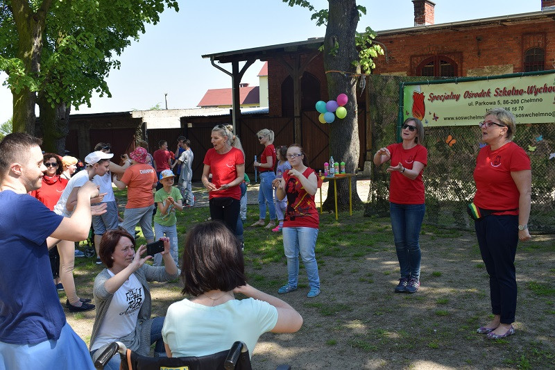 Piknik Integracyjny dla dzieci i młodzieży niepełnosprawnej w Specjalnym Ośrodku Szkolno-Wychowawczym
