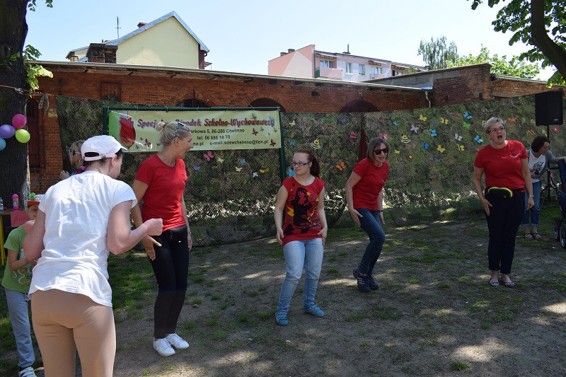 Piknik Integracyjny dla dzieci i młodzieży niepełnosprawnej w Specjalnym Ośrodku Szkolno-Wychowawczym