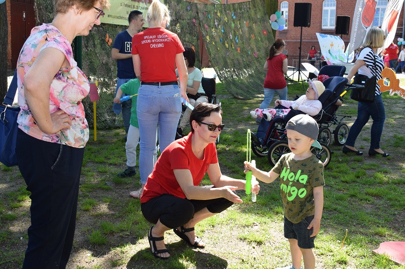Piknik Integracyjny dla dzieci i młodzieży niepełnosprawnej w Specjalnym Ośrodku Szkolno-Wychowawczym