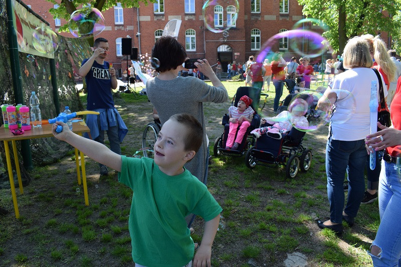 Piknik Integracyjny dla dzieci i młodzieży niepełnosprawnej w Specjalnym Ośrodku Szkolno-Wychowawczym