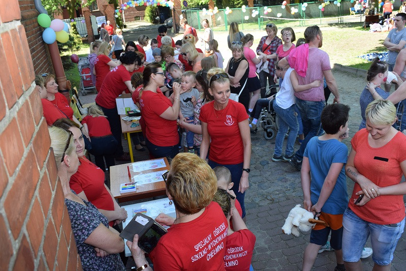 Piknik Integracyjny dla dzieci i młodzieży niepełnosprawnej w Specjalnym Ośrodku Szkolno-Wychowawczym