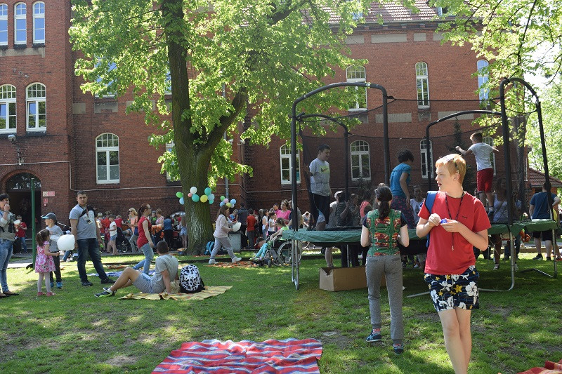 Piknik Integracyjny dla dzieci i młodzieży niepełnosprawnej w Specjalnym Ośrodku Szkolno-Wychowawczym