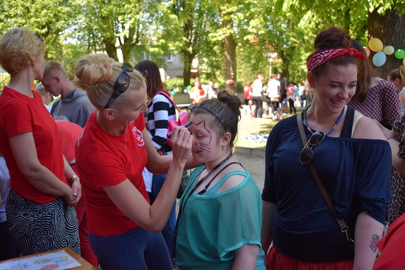 Piknik Integracyjny dla dzieci i młodzieży niepełnosprawnej w Specjalnym Ośrodku Szkolno-Wychowawczym