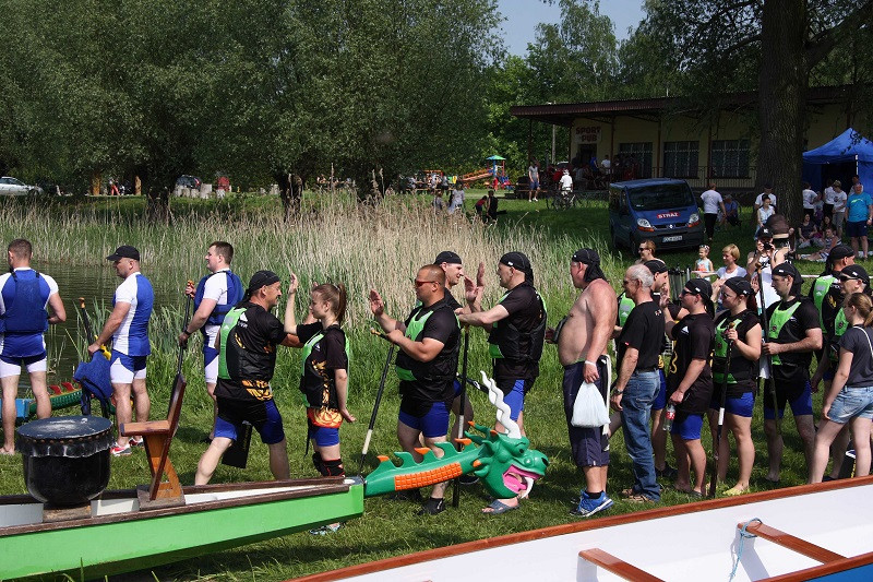 X Chełmińskie Wyścigi Łodzi Smoczych nad Jeziorem Starogrodzkim