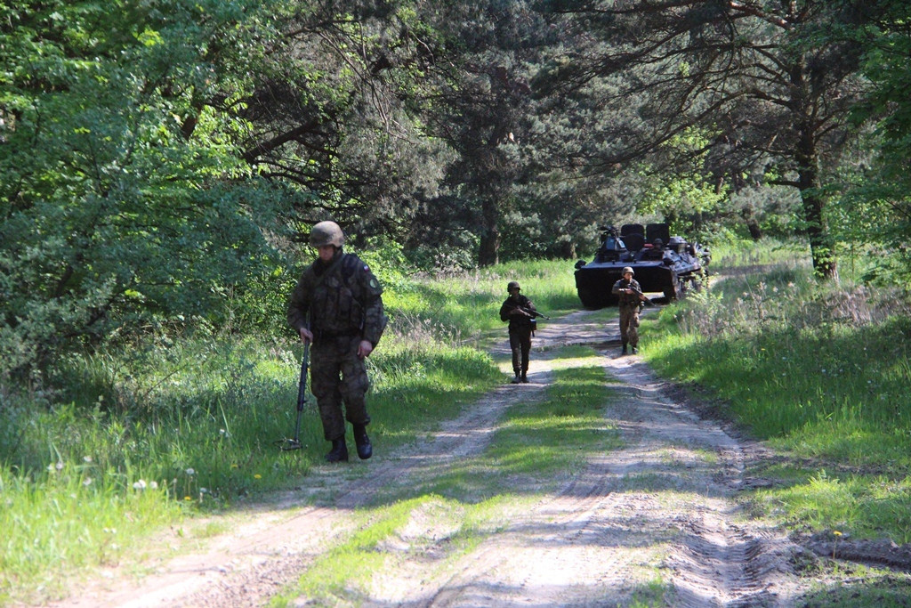 MOST-17 3 Włocławski Batalion Drogowo-Mostowy poddany ćwiczeniu sprawdzającemu