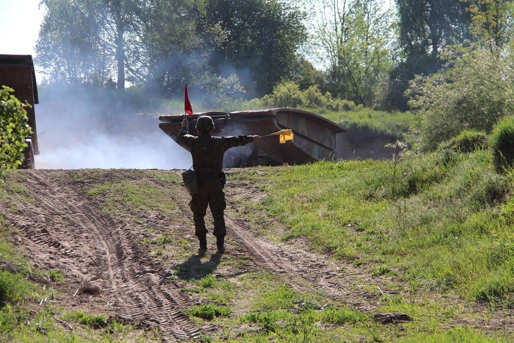 MOST-17 3 Włocławski Batalion Drogowo-Mostowy poddany ćwiczeniu sprawdzającemu