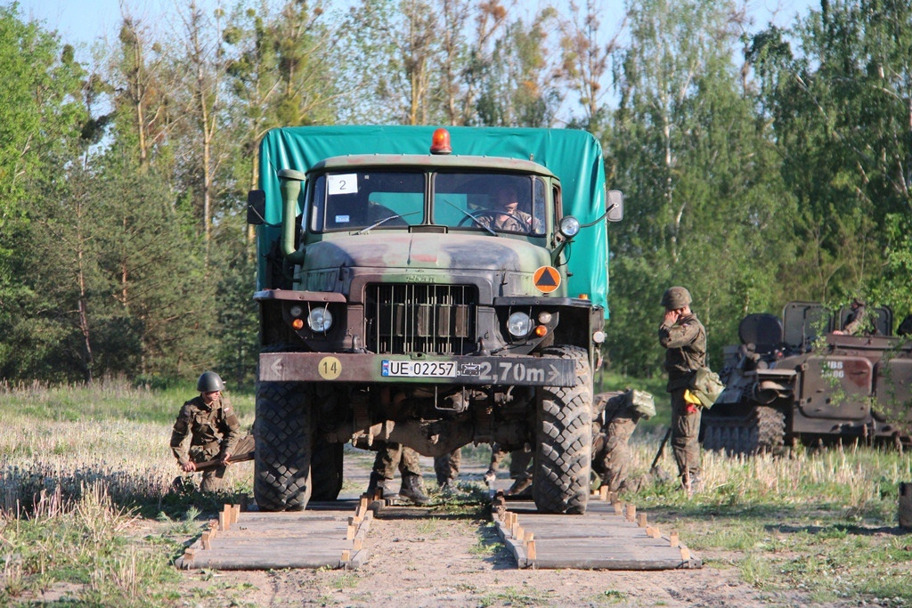 MOST-17 3 Włocławski Batalion Drogowo-Mostowy poddany ćwiczeniu sprawdzającemu