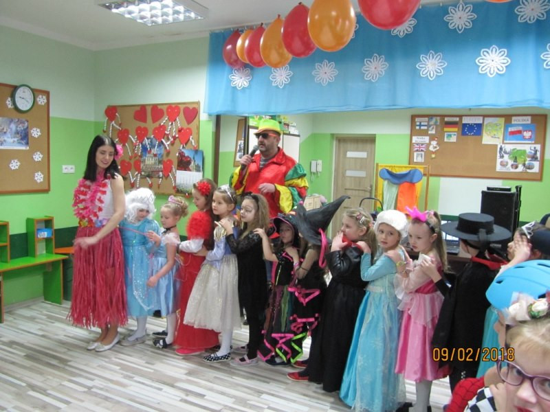 Bal Karnawałowy w Miejskim Przedszkolu 