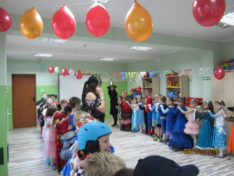Bal Karnawałowy w Miejskim Przedszkolu 
