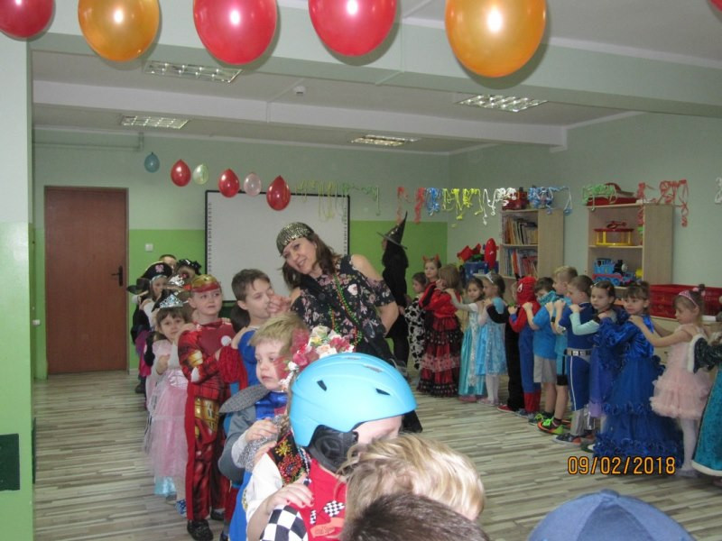 Bal Karnawałowy w Miejskim Przedszkolu 