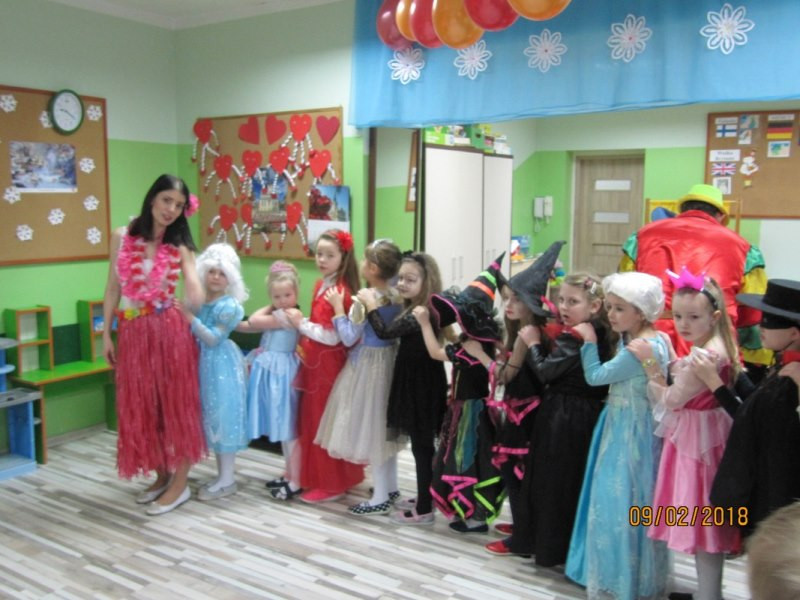 Bal Karnawałowy w Miejskim Przedszkolu 