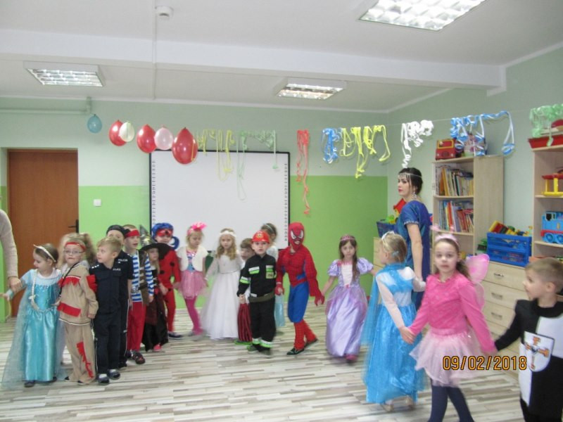 Bal Karnawałowy w Miejskim Przedszkolu 