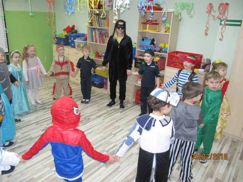 Bal Karnawałowy w Miejskim Przedszkolu 