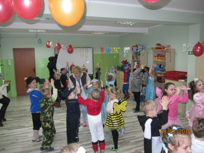 Bal Karnawałowy w Miejskim Przedszkolu 