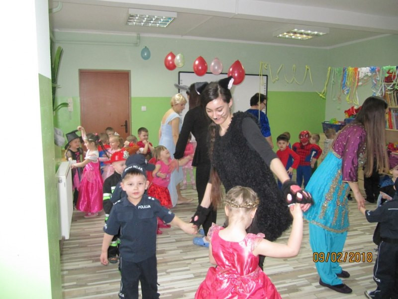 Bal Karnawałowy w Miejskim Przedszkolu 