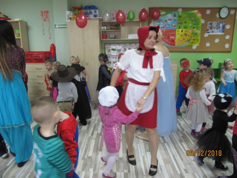 Bal Karnawałowy w Miejskim Przedszkolu 