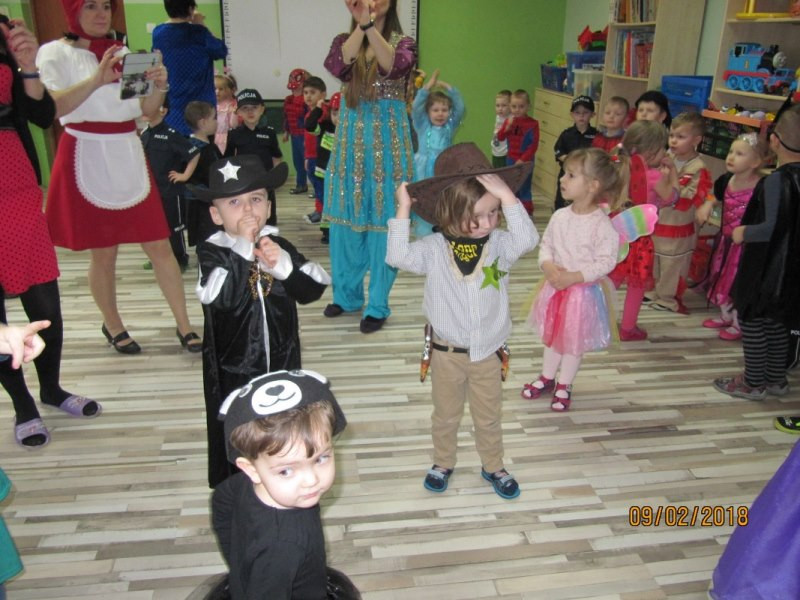 Bal Karnawałowy w Miejskim Przedszkolu 