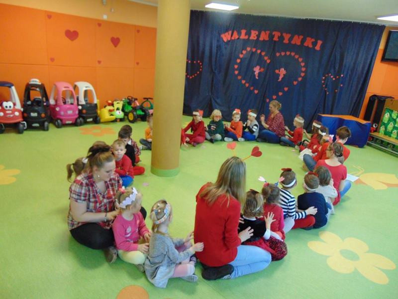 Wesołe Walentynki u przedszkolaków z 