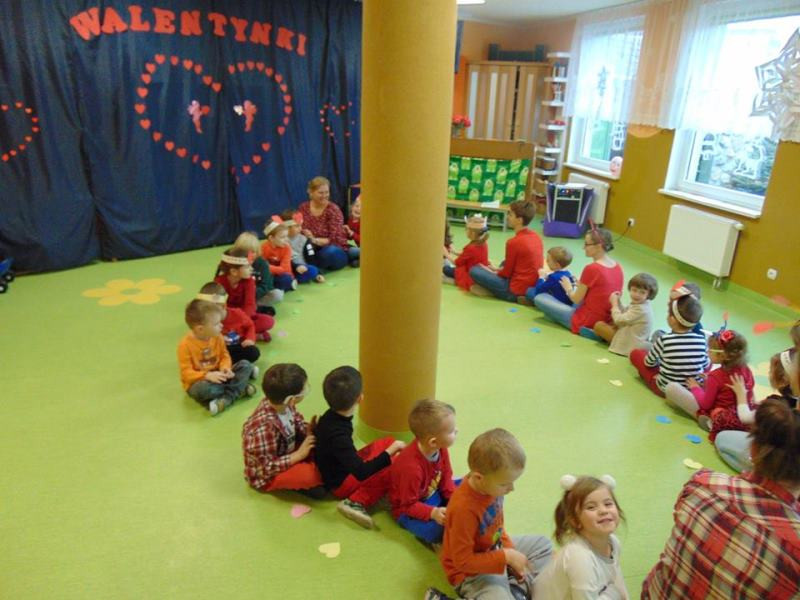Wesołe Walentynki u przedszkolaków z 