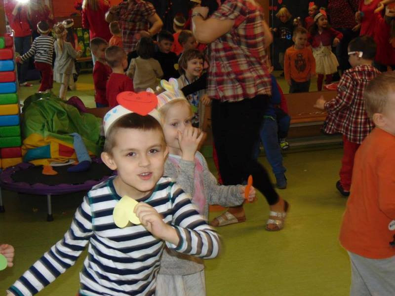 Wesołe Walentynki u przedszkolaków z 