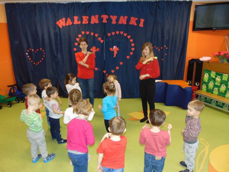 Wesołe Walentynki u przedszkolaków z 