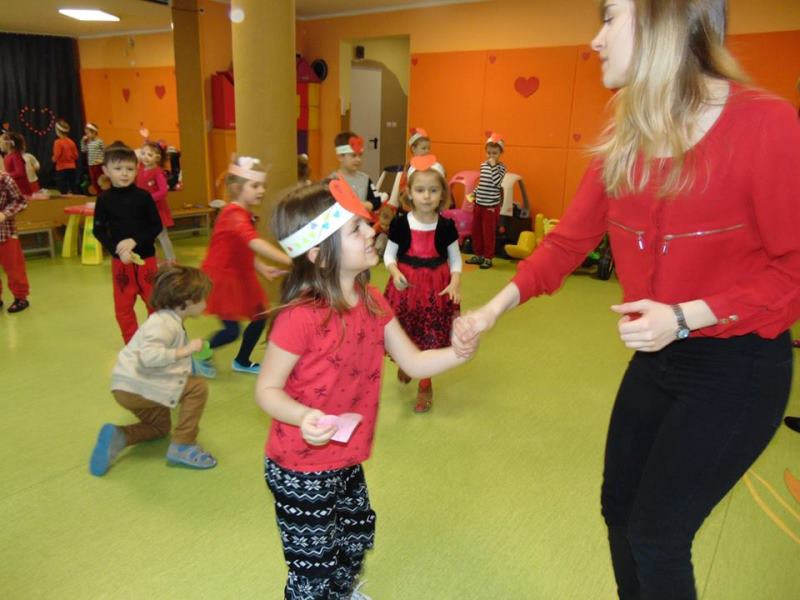 Wesołe Walentynki u przedszkolaków z 