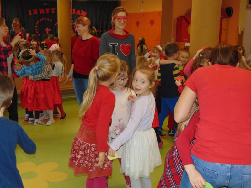 Wesołe Walentynki u przedszkolaków z 