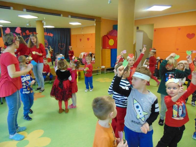 Wesołe Walentynki u przedszkolaków z 