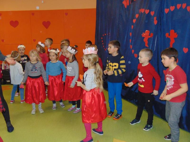 Wesołe Walentynki u przedszkolaków z 