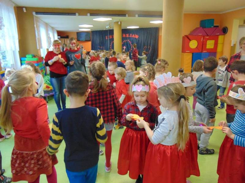 Wesołe Walentynki u przedszkolaków z 