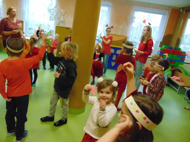 Wesołe Walentynki u przedszkolaków z 