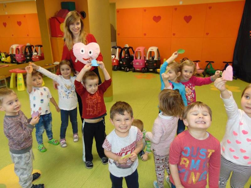 Wesołe Walentynki u przedszkolaków z 