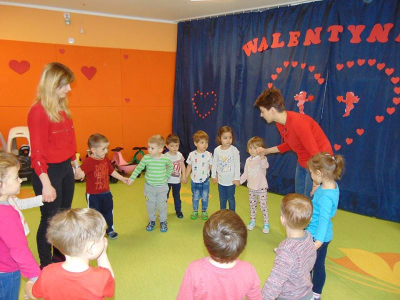 Wesołe Walentynki u przedszkolaków z 
