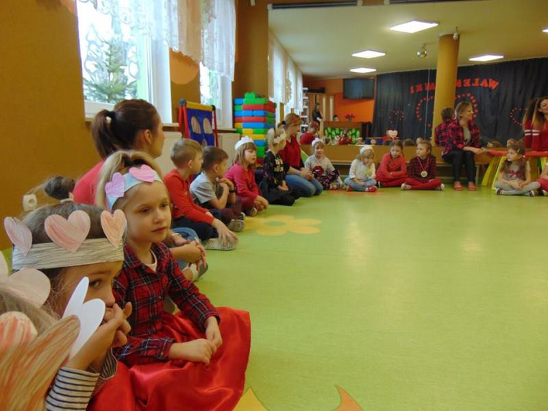 Wesołe Walentynki u przedszkolaków z 