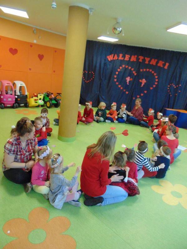 Wesołe Walentynki u przedszkolaków z 