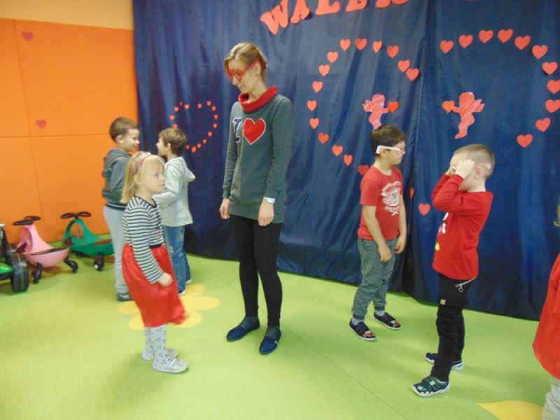Wesołe Walentynki u przedszkolaków z 