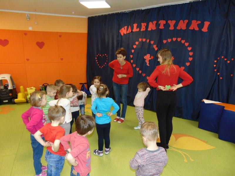 Wesołe Walentynki u przedszkolaków z 