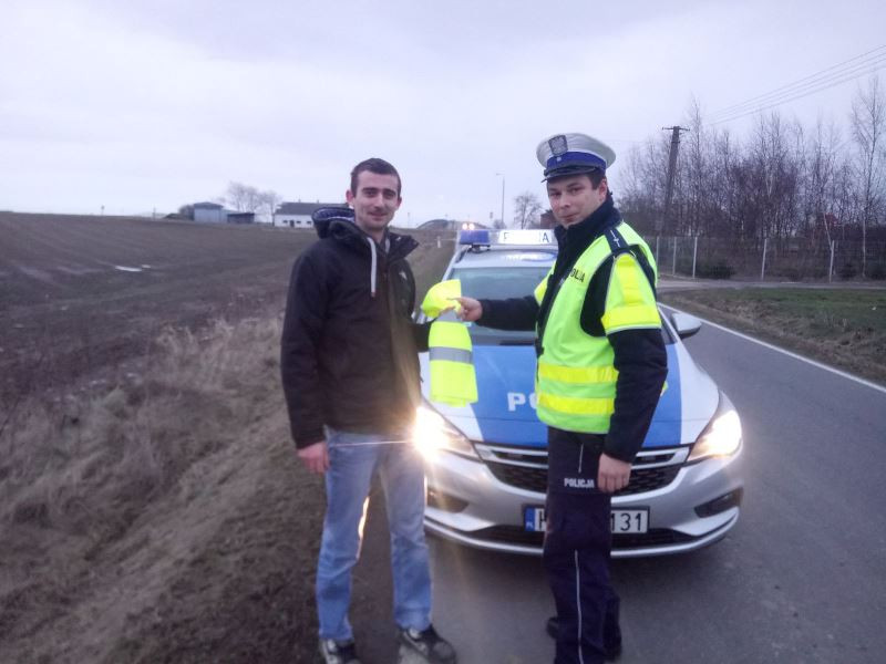 Chełmińscy Policjanci świecili przykładem...
