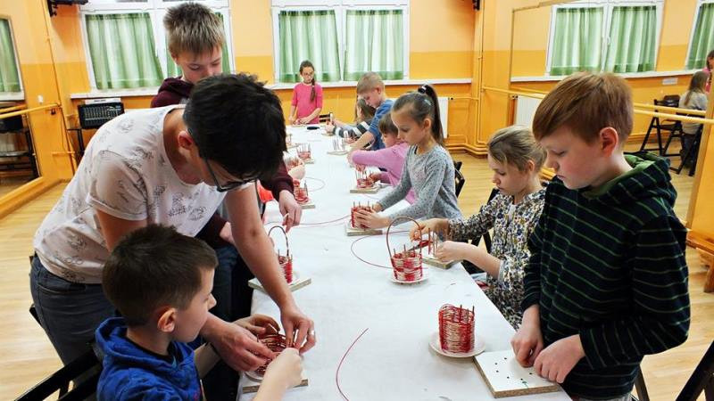 Kreatywne zajęcia podczas ferii w Chełmińskim Domu Kultury