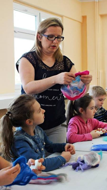 Kreatywne zajęcia podczas ferii w Chełmińskim Domu Kultury