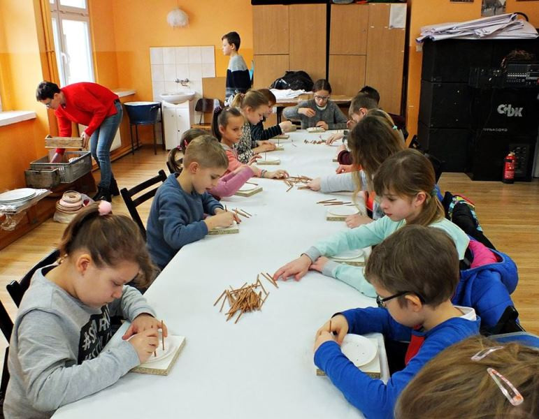 Kreatywne zajęcia podczas ferii w Chełmińskim Domu Kultury